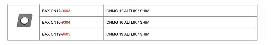 BAX CNMG 12-16-19 ATLIK / SHIM